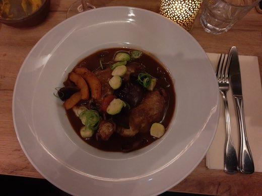 Coq au vin (kohout na víně)