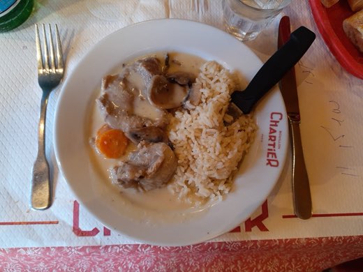 Blanquette de veau (telecí v bílé omáčce)